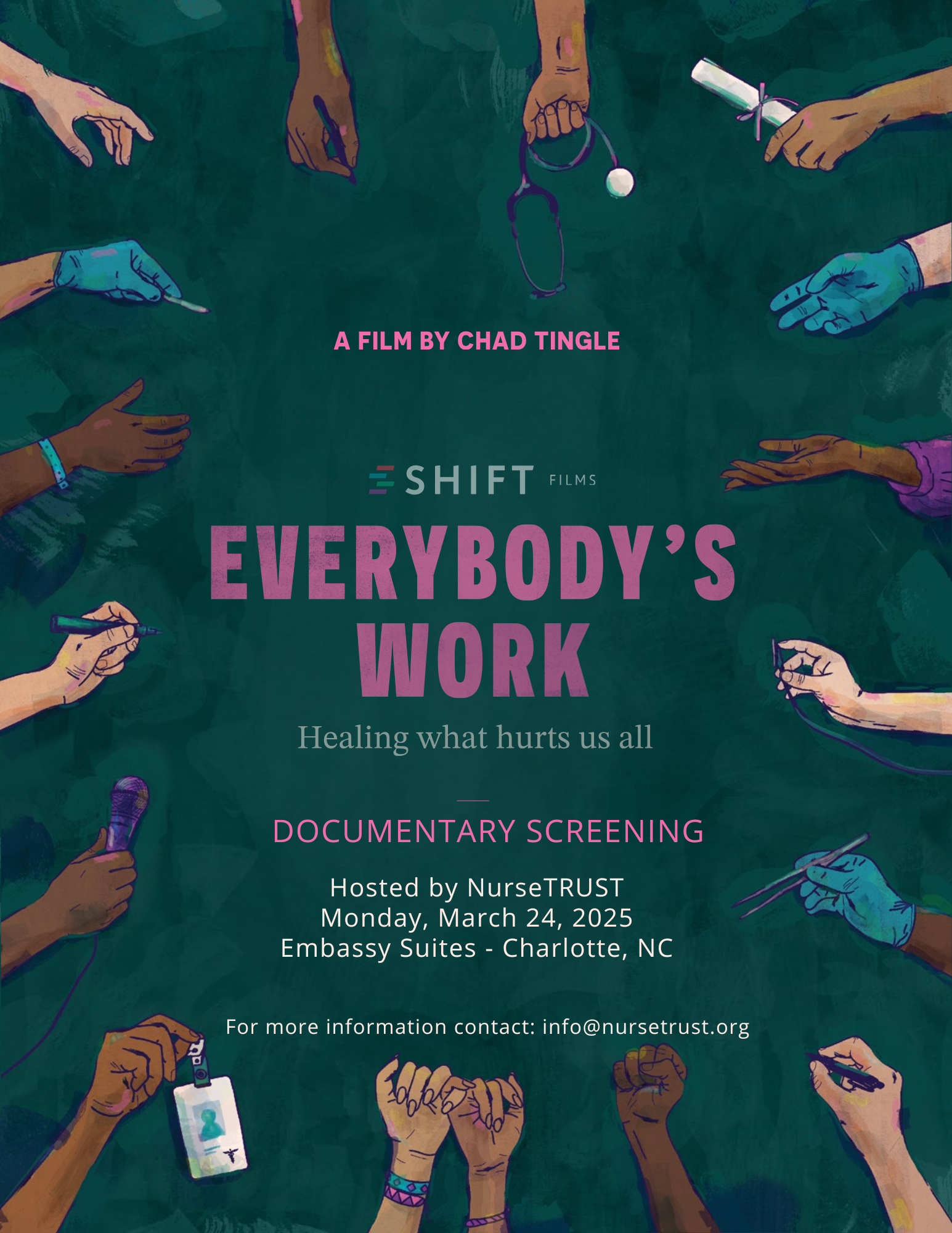 Shift screening poster