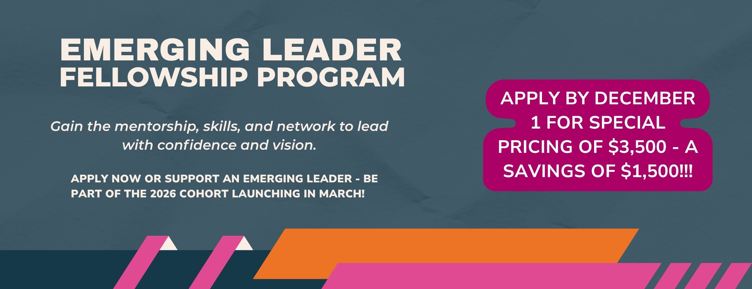 Emerging Leader Banner